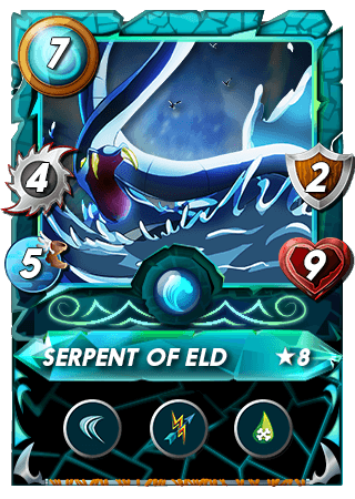 The Serpent of Eld card