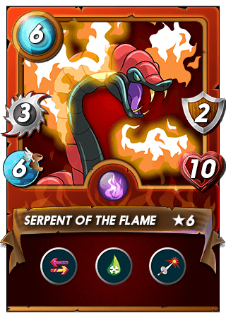 The Serpent of the Flame card