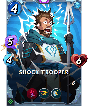 The Shock Trooper card