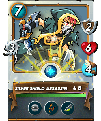 The Silver Shield Assassin card