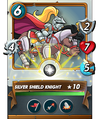 The Silver Shield Knight card