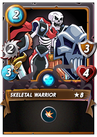 The Skeletal Warrior card