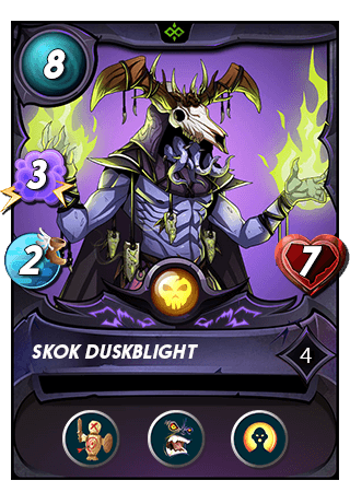 The Skok Duskblight card