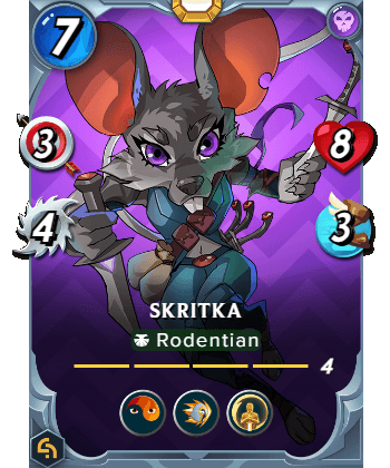 The Skritka card