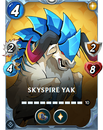 The Skyspire Yak card