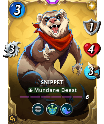 The Snippet card