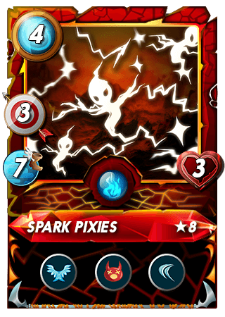 The Spark Pixies card