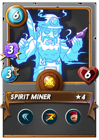 The Spirit Miner card