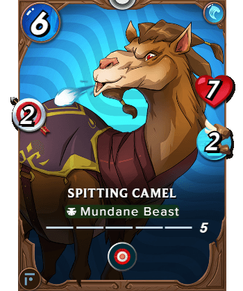 The Spitting Camel card