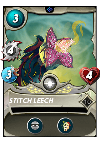 The Stitch Leech card