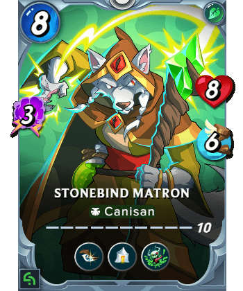 The Stonebind Matron card