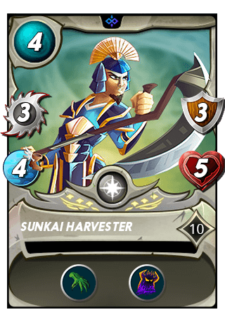 The Sunkai Harvester card