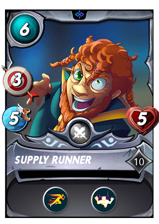 The Supply Runner card