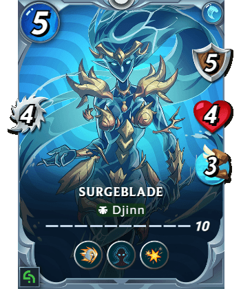 The Surgeblade card