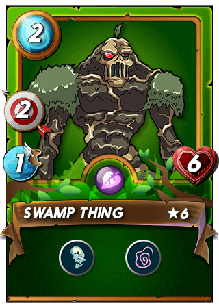 The Swamp Thing card