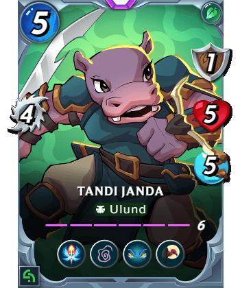 The Tandi Janda card