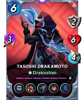 The Tasoshi Drakamoto card