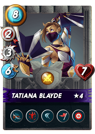 The Tatiana Blayde card
