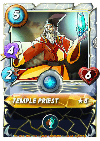 The Temple Priest card