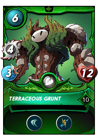 The Terraceous Grunt card