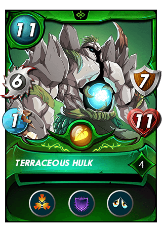 The Terraceous Hulk card
