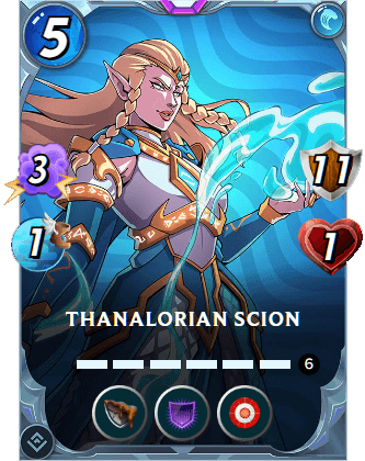 The Thanalorian Scion card