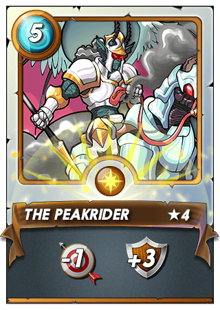 The The Peakrider card