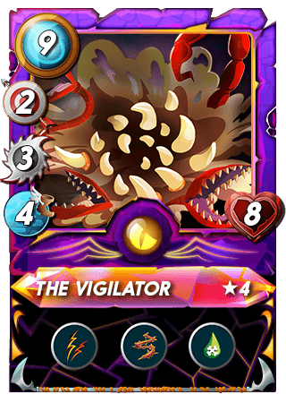 The The Vigilator card