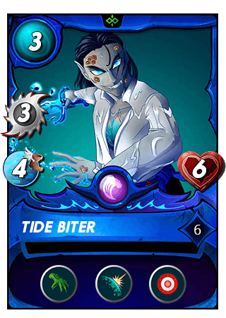 The Tide Biter card