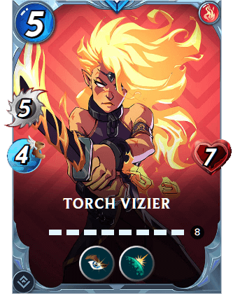 The Torch Vizier card