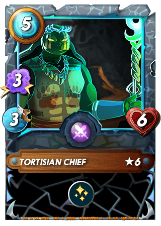 The Tortisian Chief card