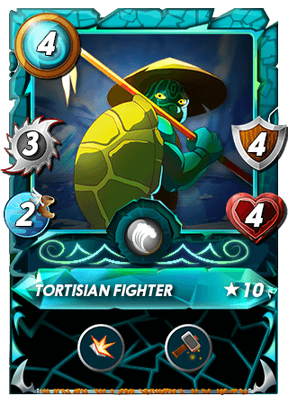 The Tortisian Fighter card