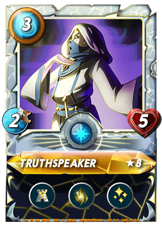 The Truthspeaker card