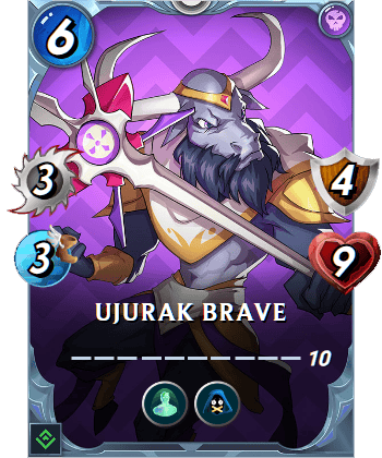 The Ujurak Brave card