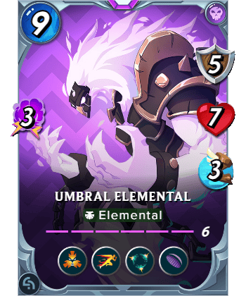 The Umbral Elemental card