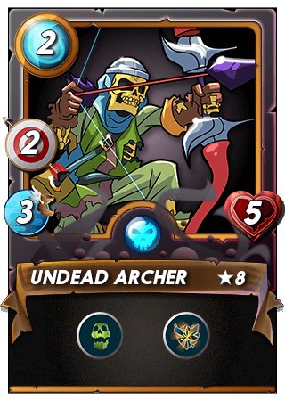 The Undead Archer card