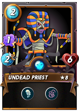 The Undead Priest card