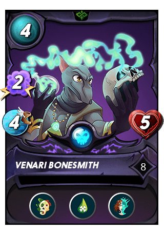 The Venari Bonesmith card