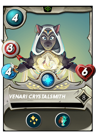 The Venari Crystalsmith card