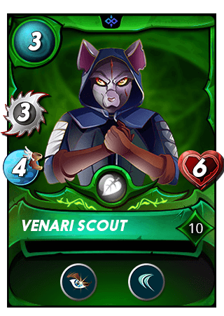 The Venari Scout card