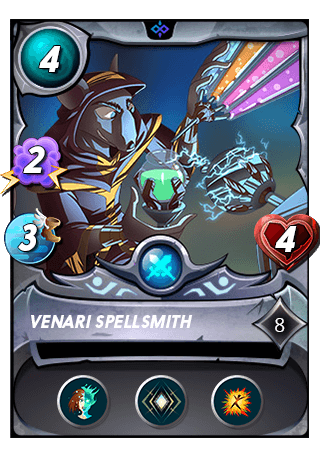The Venari Spellsmith card