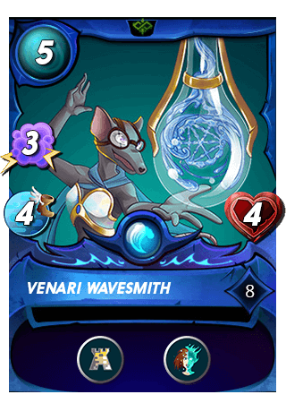 The Venari Wavesmith card