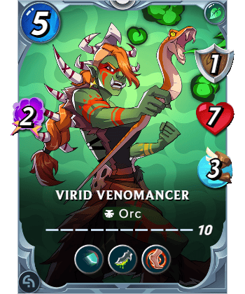 The Virid Venomancer card