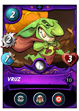 The Vruz card