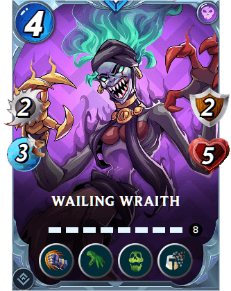 The Wailing Wraith card