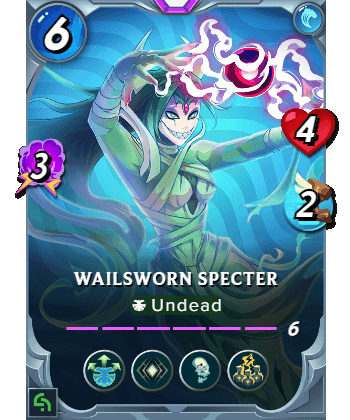 The Wailsworn Specter card