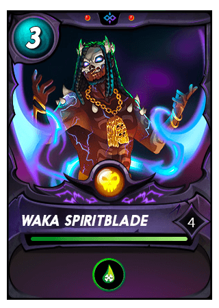The Waka Spiritblade card