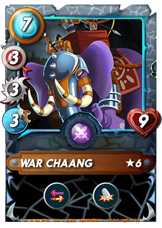 The War Chaang card