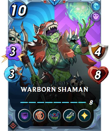 The Warborn Shaman card