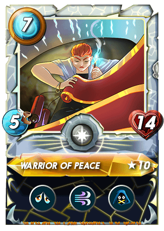 The Warrior of Peace card